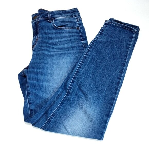 Old Navy Pop Icon Skinny Mid-Rise Stretch Denim Jean Nicky 2 Mr Skinny DK Size 6 - Picture 6 of 10